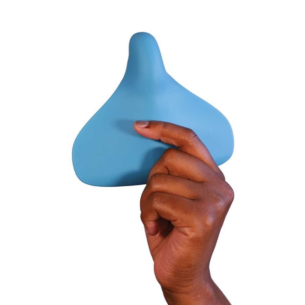 Buy the Enby 2 6-function Rechargeable Silicone Non-Binary Gender Neutral  Stimulator in Blue