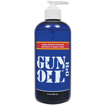 Empowered Products Gun Oil H2O Water-based Lubricant 16 oz Pump Bottle