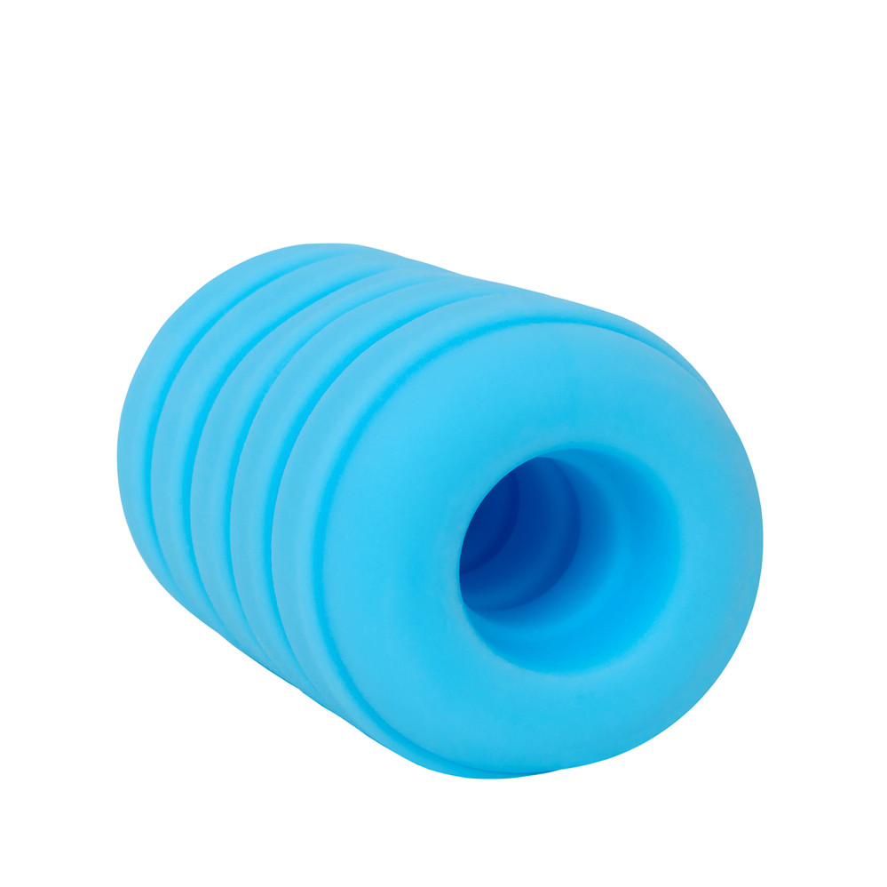 Buy The Taffy Puller Pleasure Sleeve Stroker Male Masturbator in Blue -  Rock Candy Sex Toys