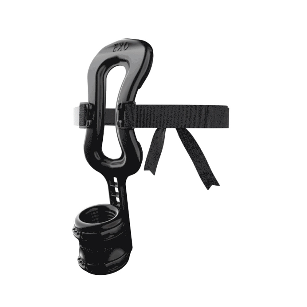 Buy the Exo Hands-Free Pleasure Wearable Masturbator in Black