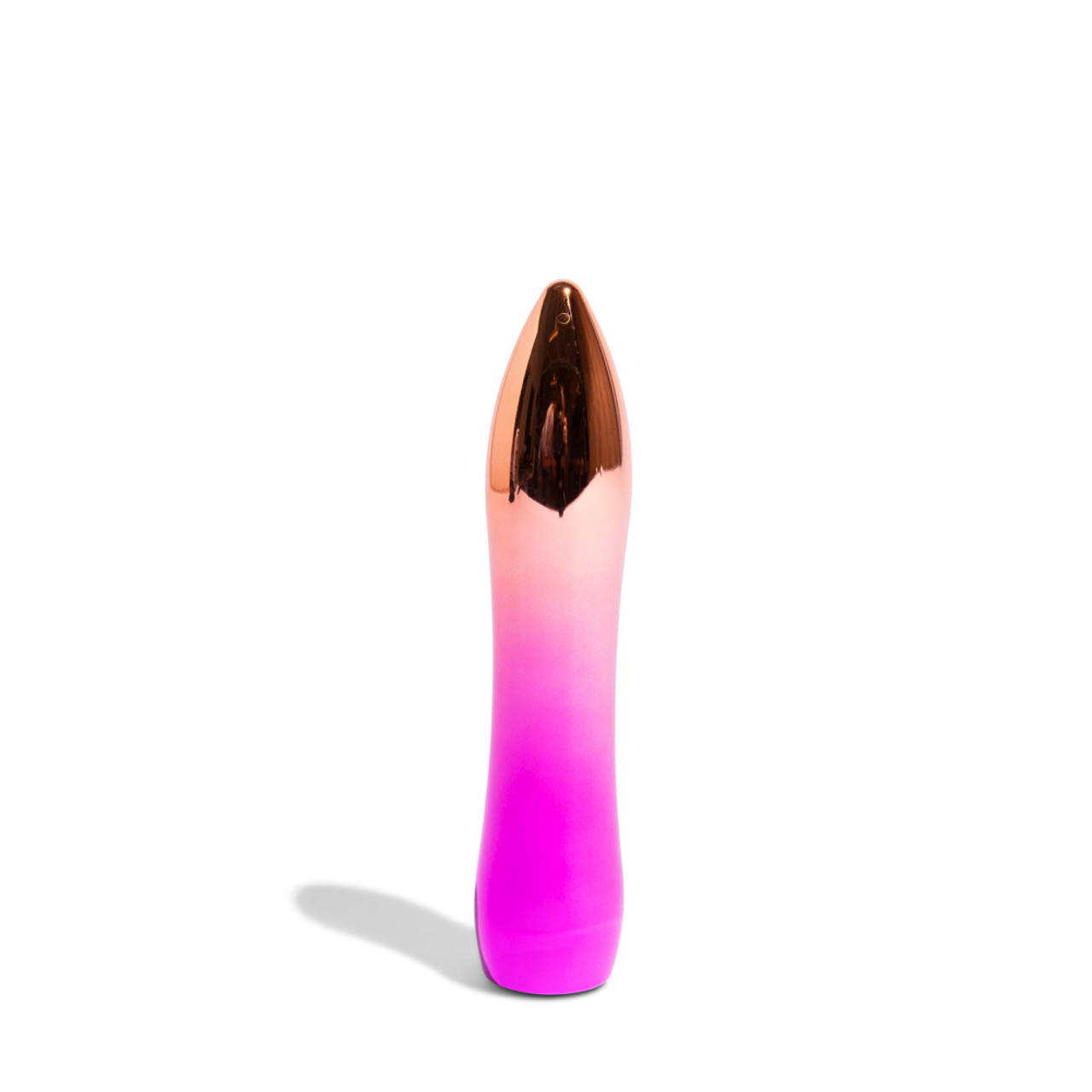 NU Sensuelle Aluminum 60SX AMP 12-Function Rechargeable Warming Bullet  Vibrator Ombre Rainbow