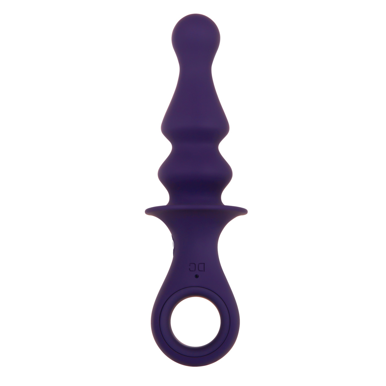 Buy the Gender X Ring Pop 12-function Rechargeable Vibrating Silicone Anal  Plug buttplug in Purple -
