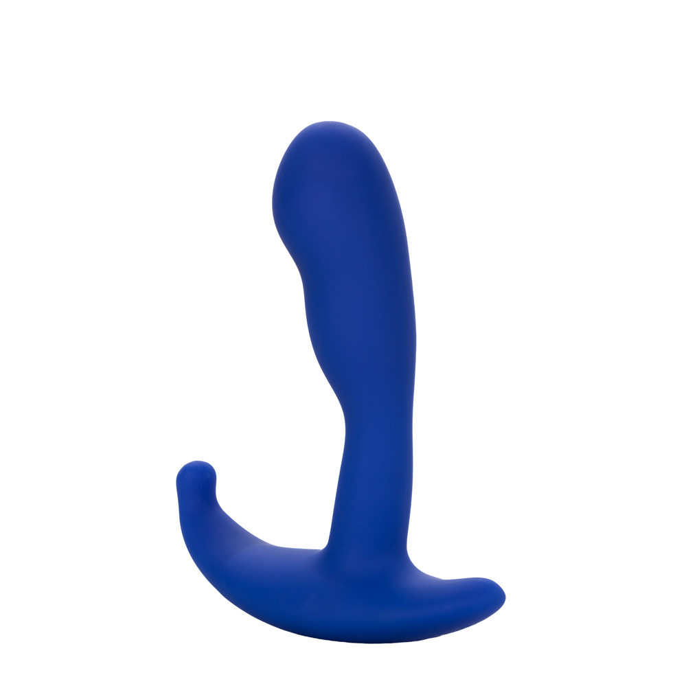 Buy the Admiral 10-function Rechargeable Silicone Advanced Curved Probe in  Blue - CalExotics Cal Exotics California