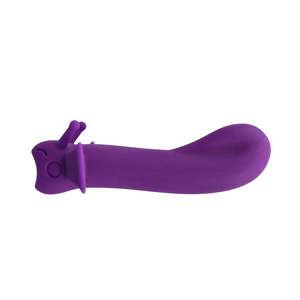 Buy the Shimmer 10-function Rechargeable Vibrating Silicone Toy in  Moonlight Purple - Cute Little Fuckers