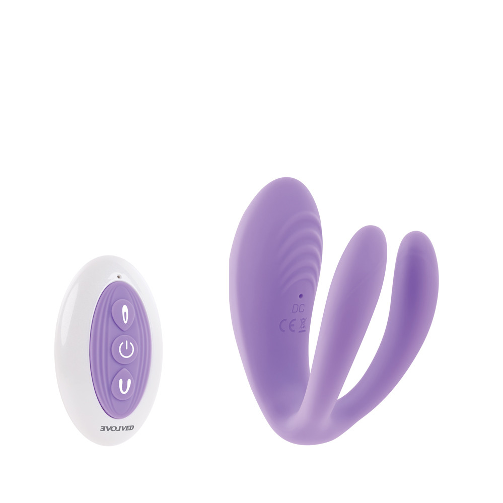 Buy the Petite Tickler 10-function Remote Control Rechargeable Silicone  Triple Stimulating Vibrator in Lavender - Evolved