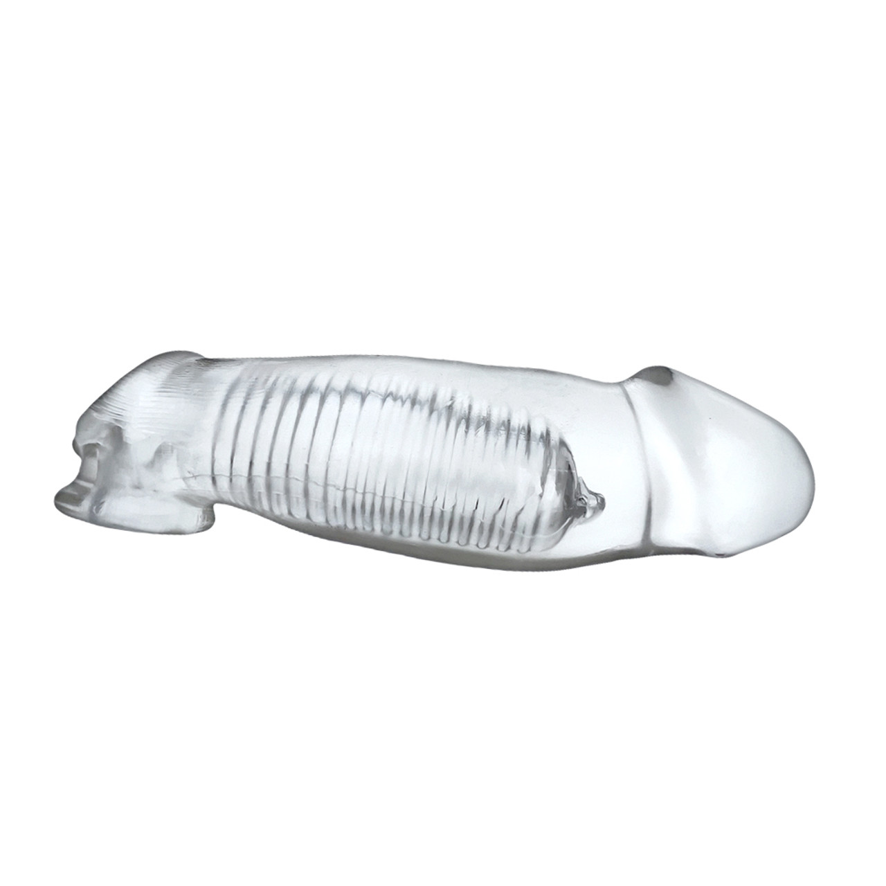 Buy the Hulk Cocksheath Penis Extension Sleeve with AdjustFIT Insert in Clear photo