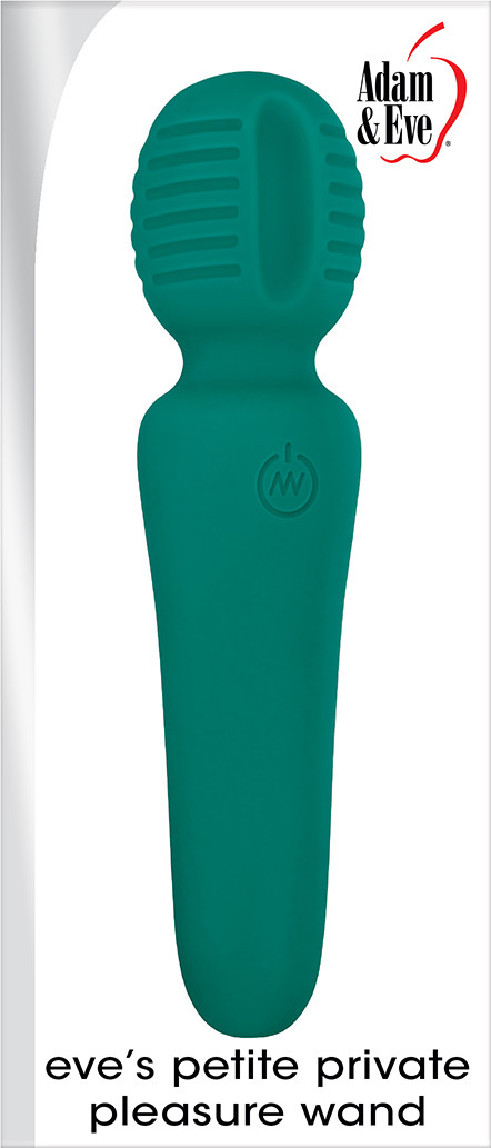 Buy the Eve's Petite Private Pleasure 10-function Rechargeable Mini  Silicone Wand Massager in Green - Evolved