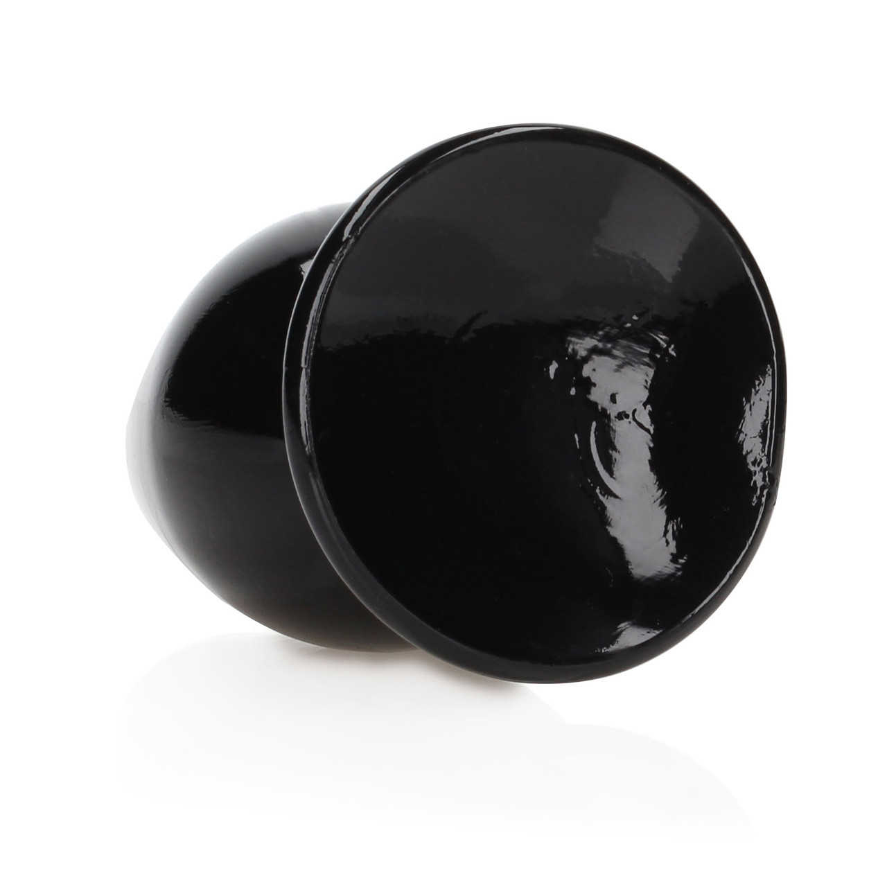 Buy the RealRock Crystal Clear 4.5 inch Anal Plug in Black - Shots Toys  Media