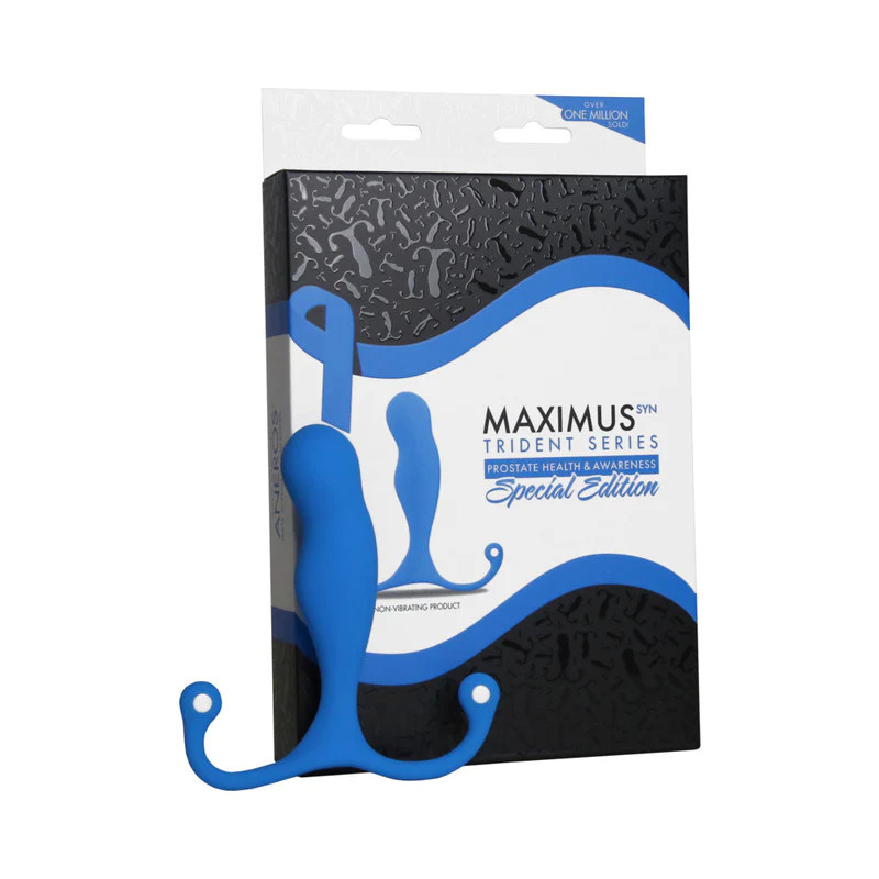 ANEROS-Blue Maximus Syn Trident Butt Plug - Dallas Novelty - Online Sex Toys Retailer ANEROS-Blue Maximus Syn Trident Butt Plug - Dallas Novelty - Online Sex Toys Retailer