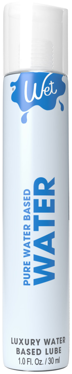 Wet Water - Luxury Waterbased Lubricant 1 Oz - Dallas Novelty