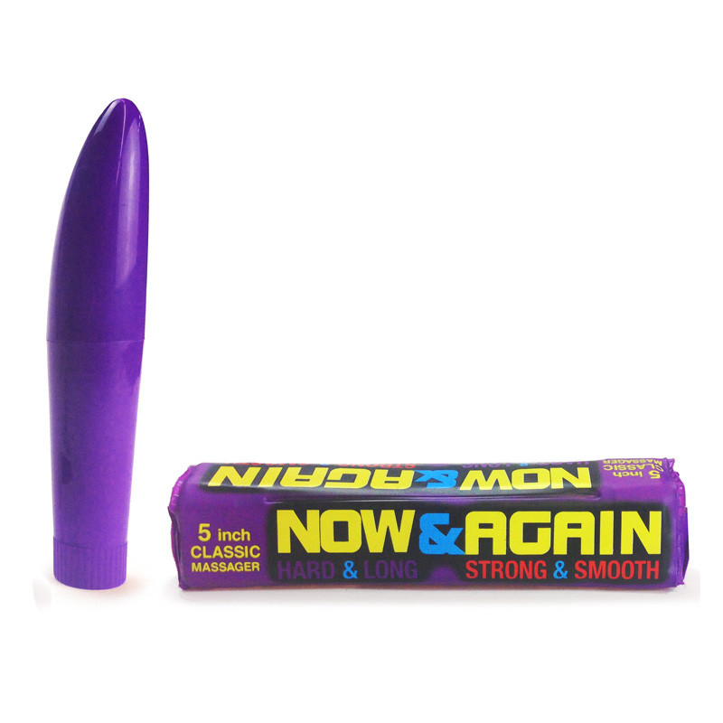 Buy the Now and Again Single Speed Mini Vibrator - Little Genie Productions