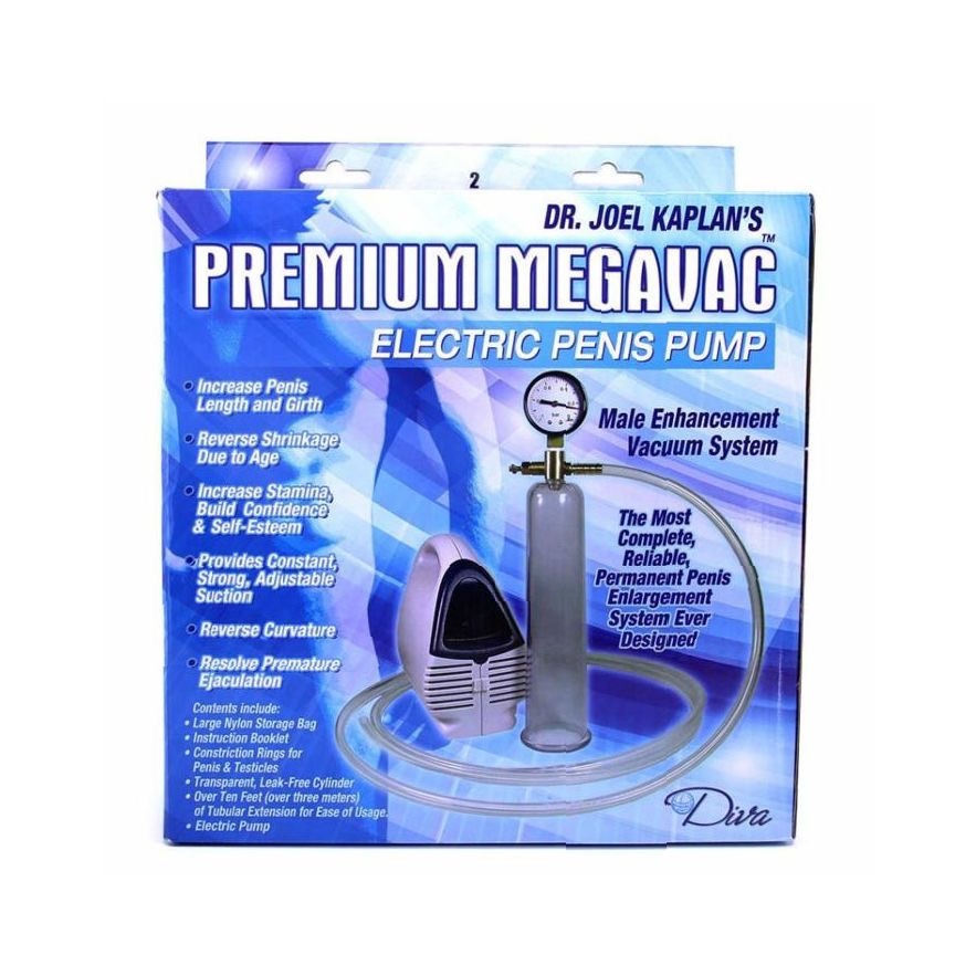 Buy the Dr Joel Kaplan Premium Megavac Electric Penis Pump System with