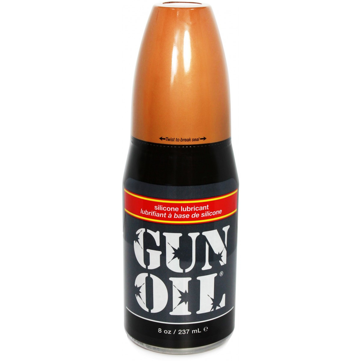 Gun Oil Silicone Lubricant 8 oz Dallas Novelty