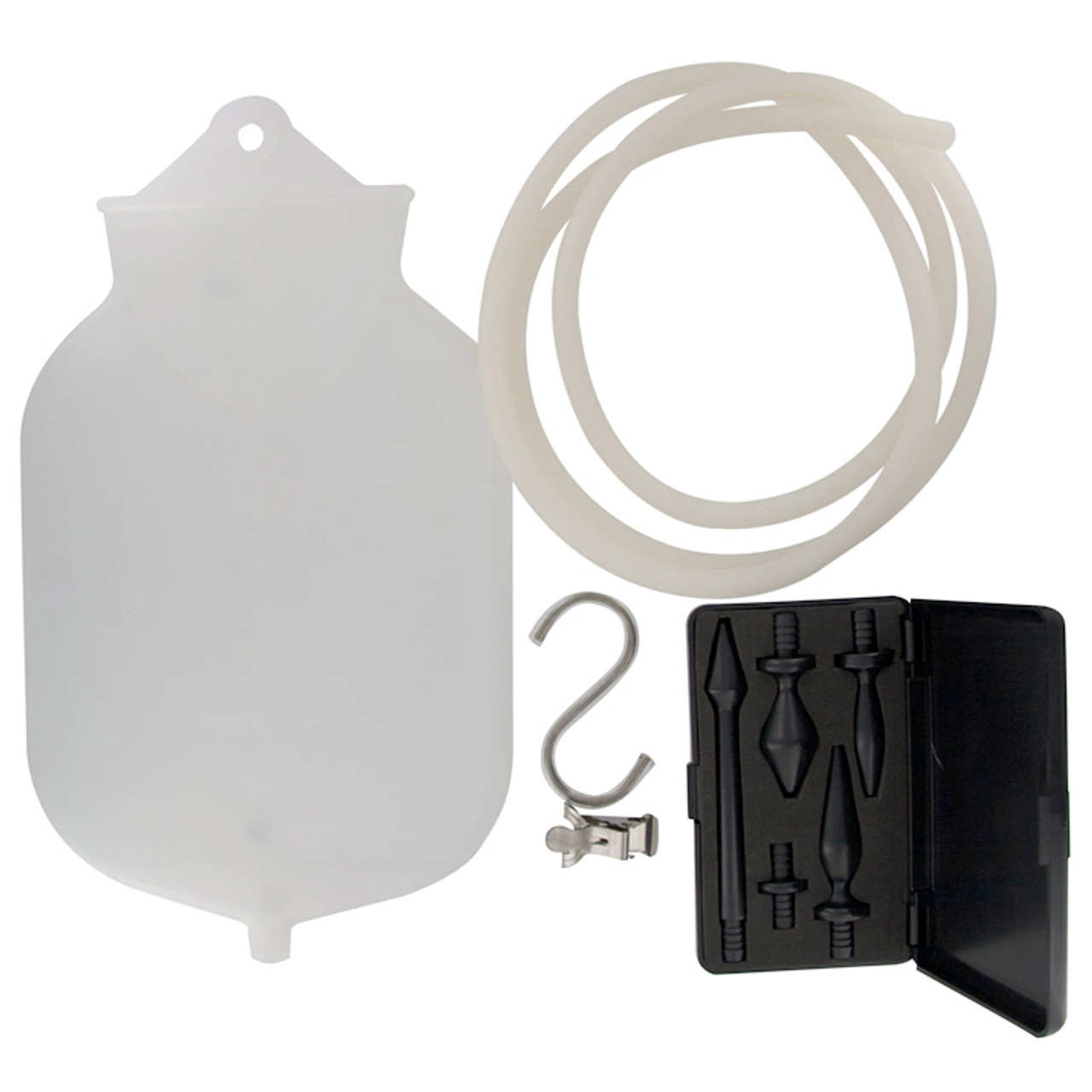 CleanStream Premium Silicone Enema Set Dallas Novelty