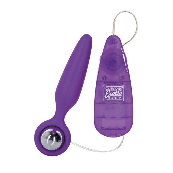 vibrating anal probe Booty Call Booty Glider Vibrating Anal Probe Pink - Dallas Novelty main image 1