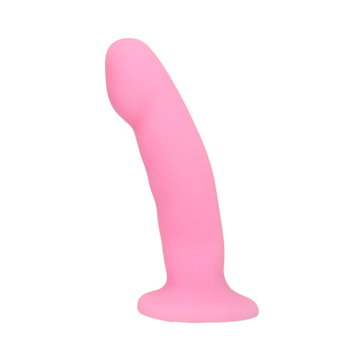 Buy the Luxe Collection CiCi Silicone G-Spot Curved Dong Pink - Blush Novelties