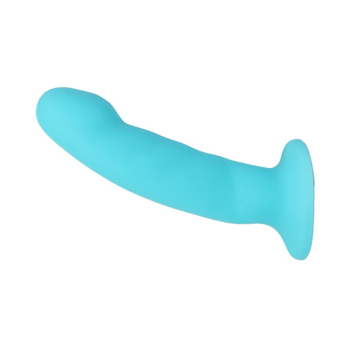 Buy the Luxe Collection CiCi Silicone G-Spot Curved Dong Blue - Blush Novelties