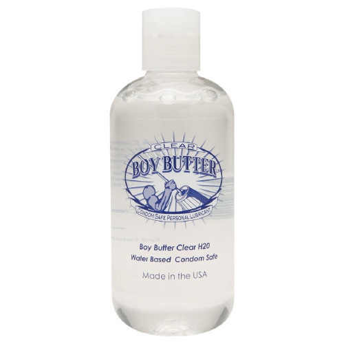 Boy Butter Clear H20 Water-Based Lubricant 4 oz