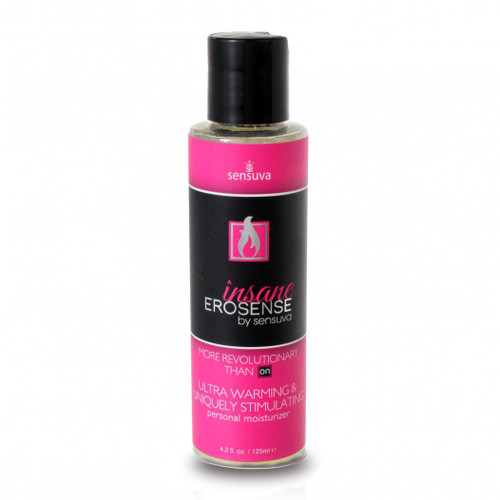 Sensuva Erosense Insane Warming and Stimulating Hybrid Personal Moisturizer Lubricant 4.2 oz