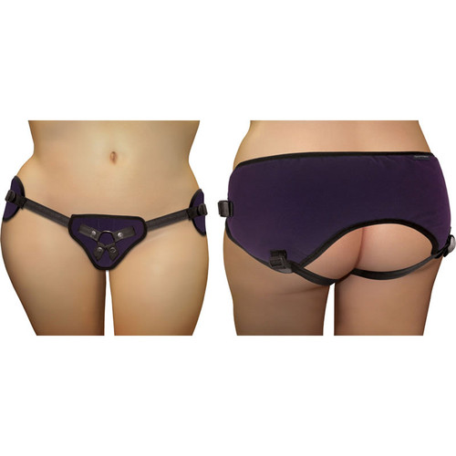 Sportsheets Plus Plus Size Beginner’s Purple Strap-On