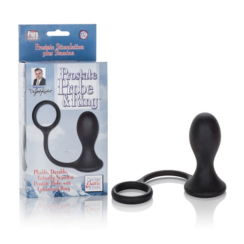 Dr Joel Kaplan Silicone Prostate Probe And Ring Dallas Novelty
