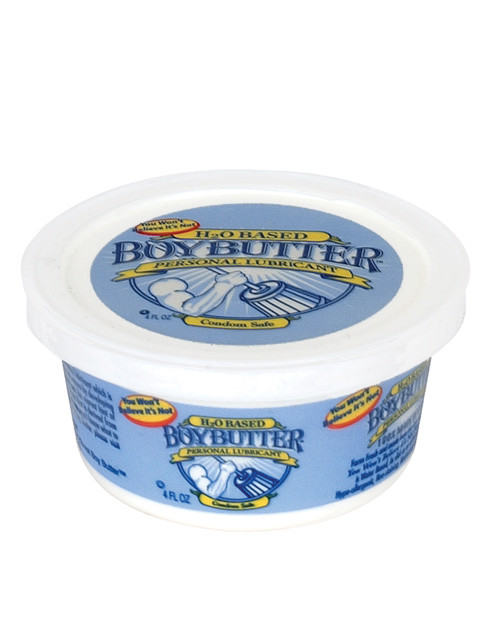 Buy the Boy Butter H20 Water-Based Lubricant 4 oz Tub