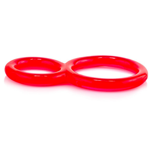 Screaming O Ofinity Double Erection Ring Red