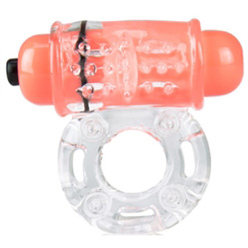 Screaming O ColorPOP The O Wow 4-function Vibrating Cockring Red