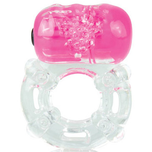 Screaming O ColorPOP The Big O 4-function Vibrating Cockring Pink
