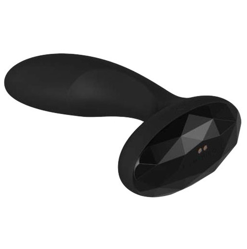 L'amourose Black Diamonds Rosa G-Spot Rechargeable Vibrator Black