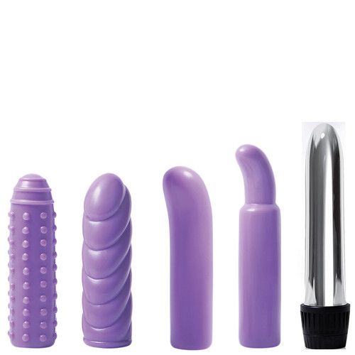 Evolved Novelties Multi Sleeve Vibrator Kit