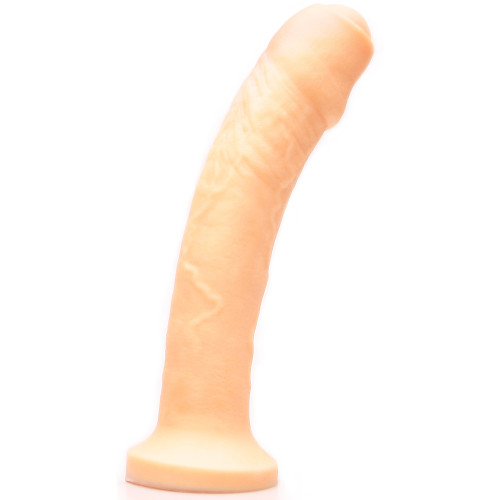 Tantus Uncut #2 Realistic Dual Density O2 Silicone Dong Cream