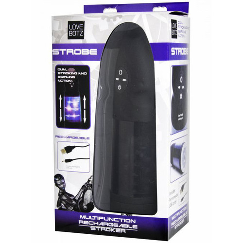 Lovebotz Strobe Multifunction Rechargeable Stroker Dallas Novelty Online Sex Toys Retailer 