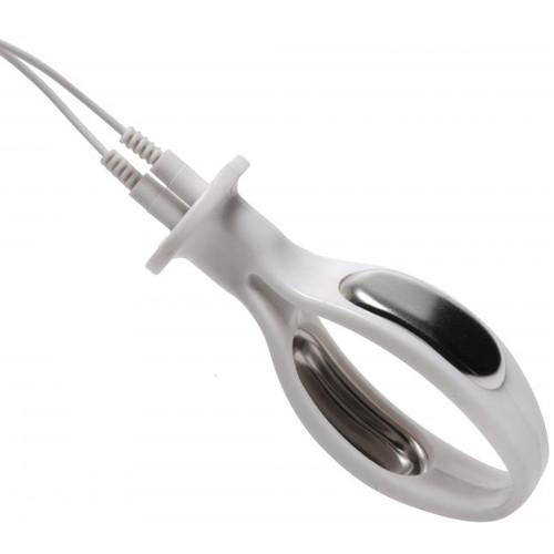 Buy the Electro Pussy Probe Bipolar Vaginal Estim Electrode for Her - XR Brands Zeus Electrosex