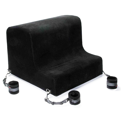 Liberator Obéir Spanking Bench with Microfiber Cuffs Black