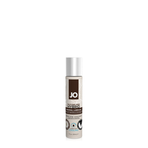 Buy the Silicone-free Hybrid Cooling Water-based/Coconut Lubricant 1 oz - System JO