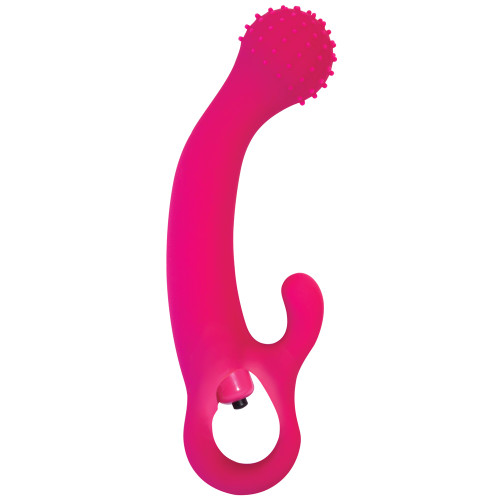 Curve Novelties Gossip All That Jazz Silicone G-Spot Vibrator Magenta