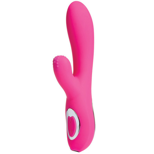 NU Sensuelle Femme Luxe Rolling Ball Rechargeable Rabbit Vibrator Pink