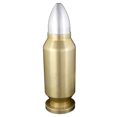 Ballistic Metal 50 Caliber Bullet Billet Aluminum Butt Plug