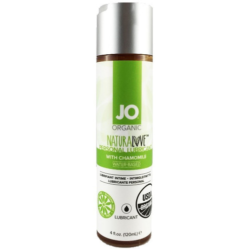 Buy the Organic Naturalove with Chamomile USDA Certified Water-based Lubricant 4 oz - System JO