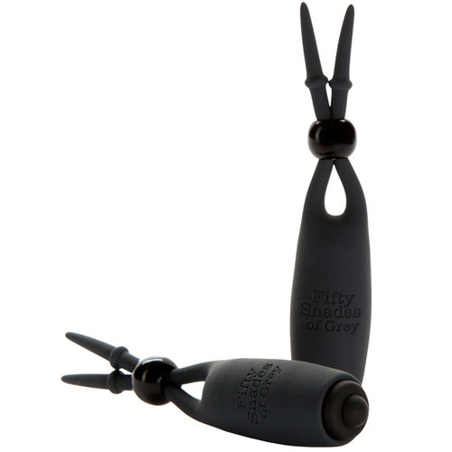 Fifty Shades of Grey The Weekend Collection Sweet Torture Vibrating Silicone Nipple Stimulators