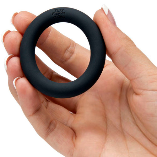 Fifty Shades of Grey The Weekend Collection A Perfect O Silicone Cock Ring
