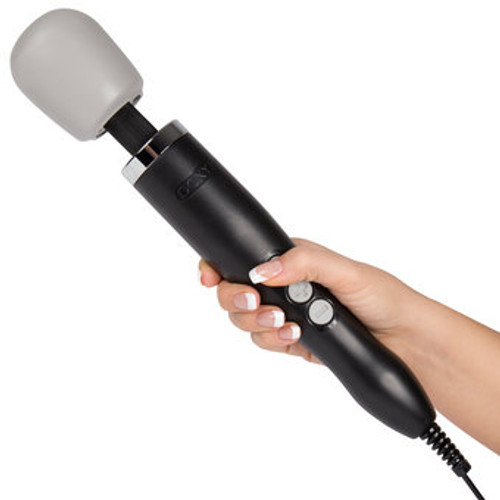 Buy the Doxy Plug-In Vibrating 20-Speed Wand Massager Black