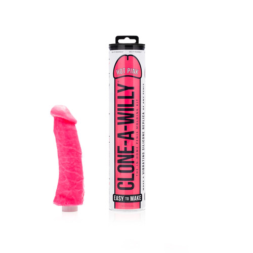 Buy the Clone-A-Willy DIY Penis Replica Molding Dildo Kit with Vibrator in Hot Pink - Empire Labs