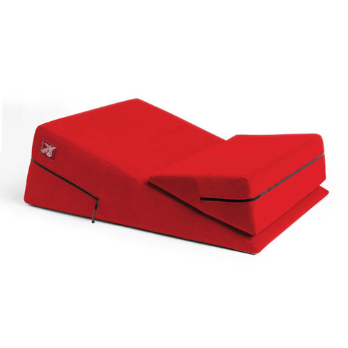 Buy the Plus Size Wedge/Ramp Combo Position Pillow in Flame Red - OneUp Innovations Liberator