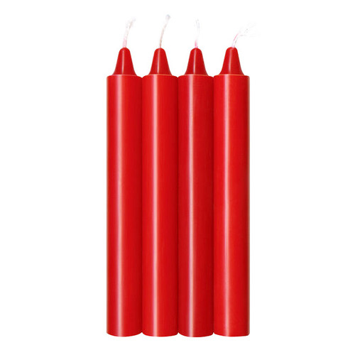 Icon Brands The Nines Make Me Melt Red Hot Sensual Warm Drip Candles 4-pack