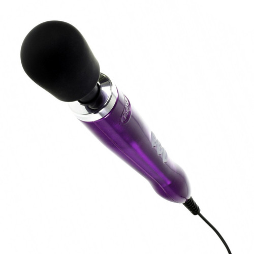 Buy the Diecast Purple Plug-In Vibrating Wand Massager - Doxy