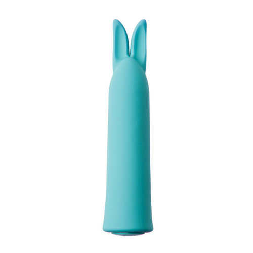 NU Sensuelle Bunnii Point Wireless 20-Function Rechargeable Vibrator Teal Blue