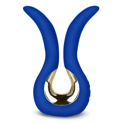 Fun Toys G-Vibe Mini Anatomical 6-function Rechargeable Silicone Massager Royal Blue