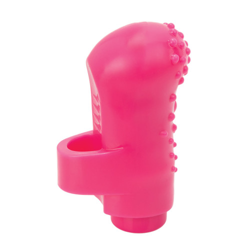 Screaming O Charged FingO 10-FUNction Rechargeable Textured Finger Vibrator Pink